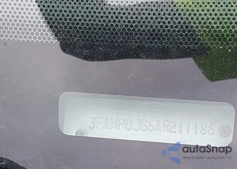 2010 Ford Fusion Sel из США, поврежденный, VIN 3FAHP0JG6AR211186